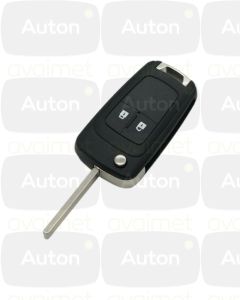 Kaukolukitusavain Opel/Chevrolet 2-nappia (Keyless Go, 433Mhz)