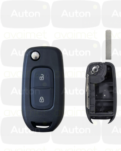 Linkkuavaimen kuori Renault/Dacia 2-nappia VA2 (ei paristopaikkaa)