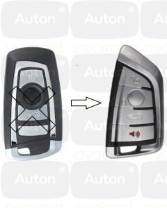 Kaukolukitusavain BMW F 2009- CAS4/FEM 434MHz (Continental 5WK49662)