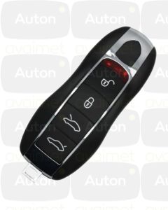 Kaukolukitusavain Porsche Cayenne/Panamera/Macan 2010+ (4-nappia, US) Hitag Pro Keyless Go