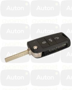 Kaukolukitusavaimen kuori VW Polo/T-Cross/Golf 2019 HU162 (2G6959752D) 