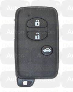 Kaukolukitusavain Toyota Auris/Rav4/Corolla/Land Cruiser 3-nappia ID6B (98) 433MHz ASK