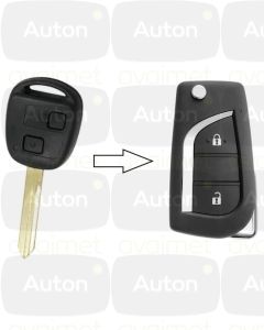 Kaukolukitusavain ajonestolla Toyota Yaris 2003-2010 (ID4C/ID70) TOY47