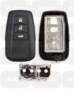 Kaukolukitusavaimen kuori Toyota smart 2018+ (3-nappia) OEM style