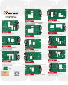 Xhorse XDNPM3 MQB48 Solder Free Adapterit (13kpl) VVDI Prog, Multi Prog ja VVDI Key Tool Plus