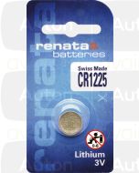 RENATA lithium paristo 3V CR1225 1 kpl Blister