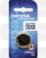 RENATA lithium paristo 3V CR2430 1kpl Blister