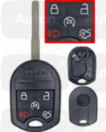 Kaukolukitusavaimen kuori Ford 2011+ (5-nappia) US type