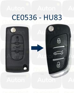 Kaukolukitusavain Citroen C4 Picasso/C4 Grand Picasso/C5 3-nappia (ASK,HU83)