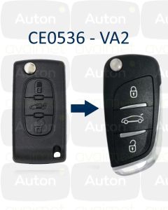 Kaukolukitusavain Citroen C4/C6 3-nappia (ASK) VA2 