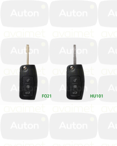 Ford kaukolukitusavain B-MAX/C-MAX/S-MAX/Fiesta/Focus/Mondeo/Transit/Cougar/Connect/Ka (HU101/FO21)