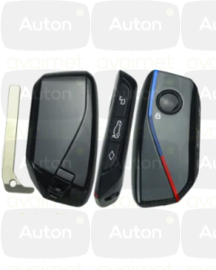 Kaukolukitusavaimen kuori BMW malleihin 2023-2025 (4-nappia) musta