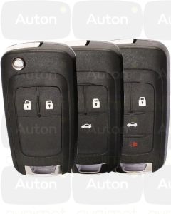Kaukolukitusavain Opel/Chevrolet 2-nappia (Keyless Go, 433Mhz)