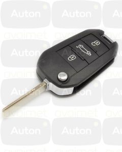 Kaukolukitusavain Fiat Doblo 2024+, Citroen Berlingo 2023+, Peugeot Rifter 2023+, Partner 2024+ (NCF29A1M (HITAG AES) 433MHZ ) 3-nappia