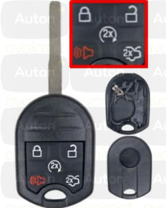Kaukolukitusavaimen kuori Ford 2011+ (5-nappia) US type