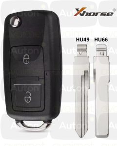 Kaukolukitusavain Volkswagen/Skoda/Seat 2-nappia 