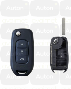 Linkkuavaimen kuori Renault/Dacia 3-nappia VA2 (ei paristopaikkaa)