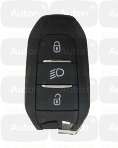 Kaukolukitusavain PSA 2019+ (Hitag 128-bits AES) A3M15 valo