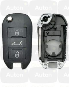 Kaukolukitusavaimen kuori Citroen/Opel 2016+ (Hitag AES avaimille) HU83 LUUKKU