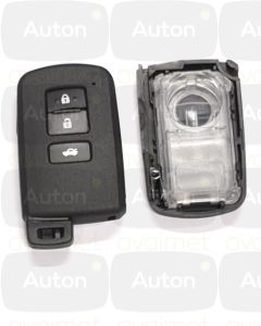 Kaukolukitusavaimen kuori Toyota RAV4 (3-nappia) piirilevyn kotelolla