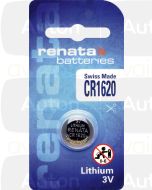 RENATA lithium paristo 3V CR1620 1 kpl Blister